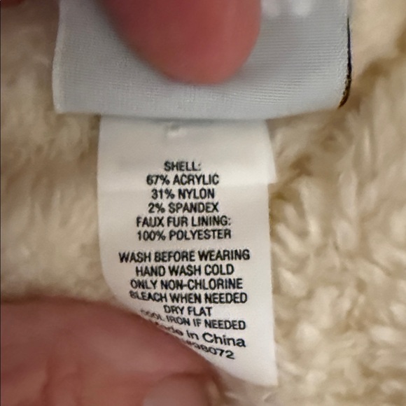 Sonoma Off-White Plush Neck Warmer - Picture 3 of 4